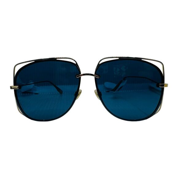 Christian Dior Stellaire 6 Sunglasses - J5GA9 Gold / Blue main image 9
